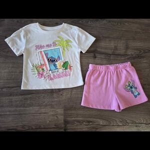 Girls Stitch outfit size 4t